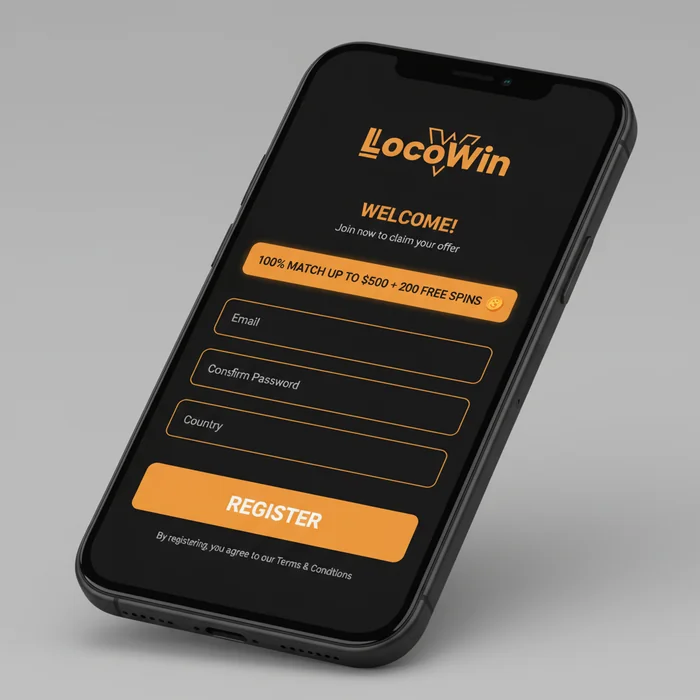 LocoWin Casino Signup